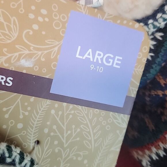 Muk Luks Anita Multi Slipper Size 9 - 10 NWT - Picture 7 of 7